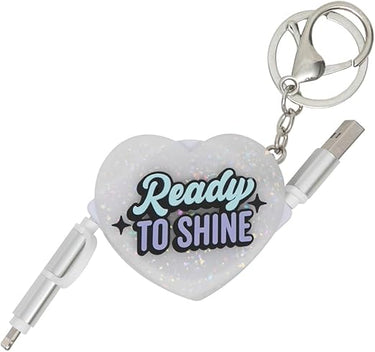 Mr.Wonderful - Keyring with phone charger - Ready to shine x x